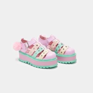 Koi Footwear Pastel Platform Sandals